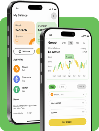 Firm Vestode trading platform with live market data